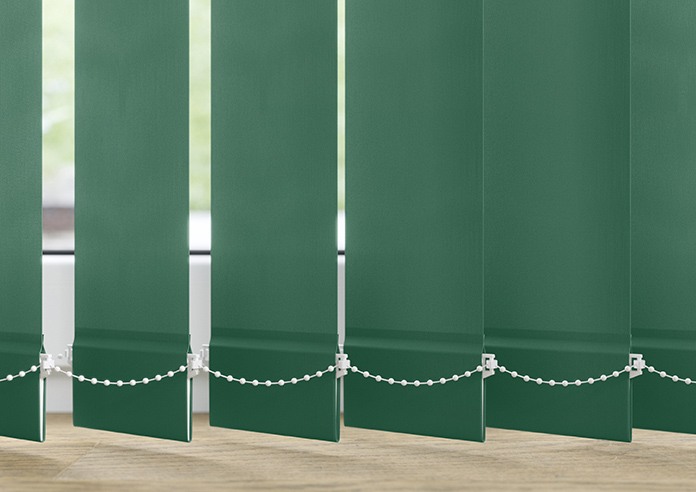 Roma, Evergreen - Vertical Blind Slats - Image 3
